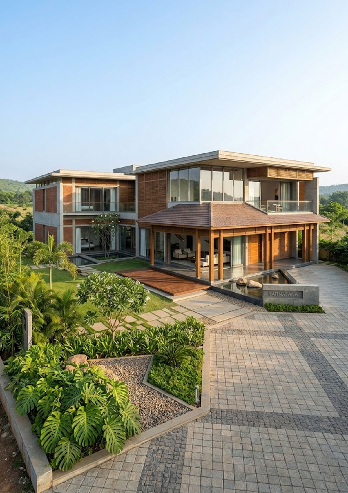 Modern Indian residential villa